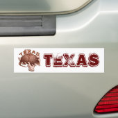 Autocollant De Voiture Armadillo du Texas (En voiture)
