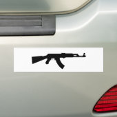 Autocollant De Voiture Arme à feu d'Ak47 (En voiture)