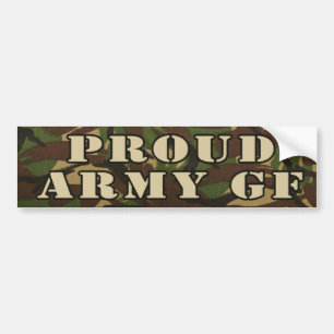Autocollant De Voiture Armée GF BumperSticker