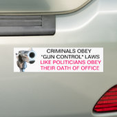 Autocollant De Voiture Armes à feu et adhésif pour pare-chocs de (En voiture)