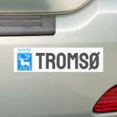 Autocollant De Voiture Armoiries de Tromsø, NORVÈGE (En voiture)