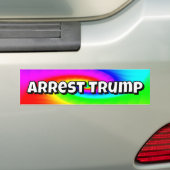 Autocollant De Voiture Arrest Trump (you may change the words) (En voiture)
