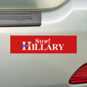 Autocollant De Voiture Arrêt Hillary - blanc - .png (En voiture)