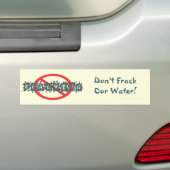 Autocollant De Voiture Arrêtez Fracking Bumpersticker (En voiture)