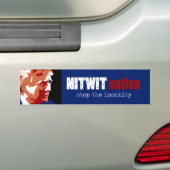 Autocollant De Voiture Arrêtez la folie (En voiture)