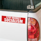 Autocollant De Voiture ARRÊTEZ le SOCIALISME Bumpersticker d'OBAMA (Sur camion)