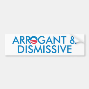 Autocollant De Voiture Arrogant et méprisant
