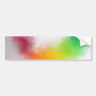 Autocollant De Voiture Art Abstrait moderne Colorful Blank Modèle tendanc