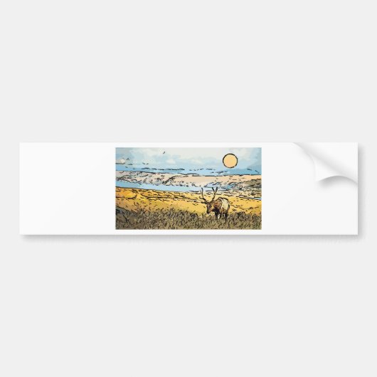 Autocollant De Voiture art-élans (Devant)