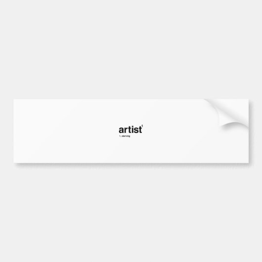 Autocollant De Voiture artiste (Devant)
