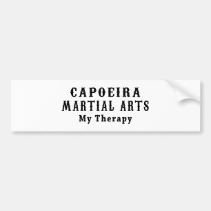 Autocollant De Voiture Arts martiaux de Capoeira ma thérapie