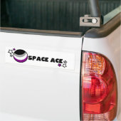 Autocollant De Voiture As de l'espace - Asexuality (Sur camion)