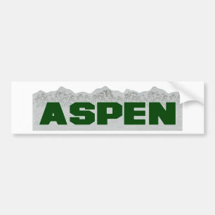 Autocollant De Voiture Aspen, le Colorado
