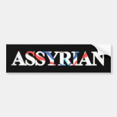 AUTOCOLLANT DE VOITURE ASSYRIEN (Devant)