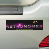 Autocollant De Voiture "Astronome" (En voiture)