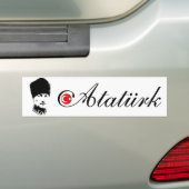 Autocollant De Voiture Ataturk (En voiture)