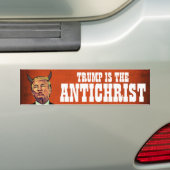 Autocollant De Voiture Atout drôle de "antichriste" (En voiture)