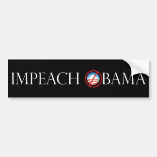 Autocollant De Voiture Attaquez le bumpersticker d'Obama