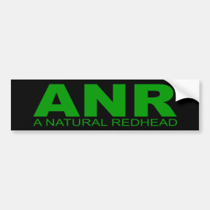 Autocollant De Voiture Attitudes - "un roux naturel "
