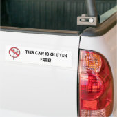 Autocollant De Voiture Aucun gluten/blé ne libèrent ! (Sur camion)