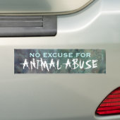 Autocollant De Voiture "Aucune excuse pour l'adhésif pour pare-chocs (En voiture)