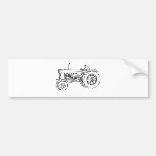 AUTOCOLLANT DE VOITURE AUCUNES FERMES, AUCUNE NOURRITURE !