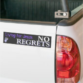 Autocollant De Voiture Aucuns regrets (Sur camion)