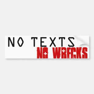 AUTOCOLLANT DE VOITURE AUCUNS TEXTES AUCUNES ÉPAVES