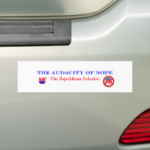 Autocollant De Voiture Audace de Nope - adhésif pour pare-chocs (En voiture)