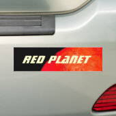 Autocollant De Voiture Augmentation rouge de planète (En voiture)