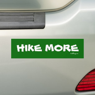 Autocollant De Voiture AUGMENTER PLUS Sticker pare-chocs de message