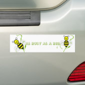 Autocollant De Voiture Aussi occupé comme abeille (En voiture)