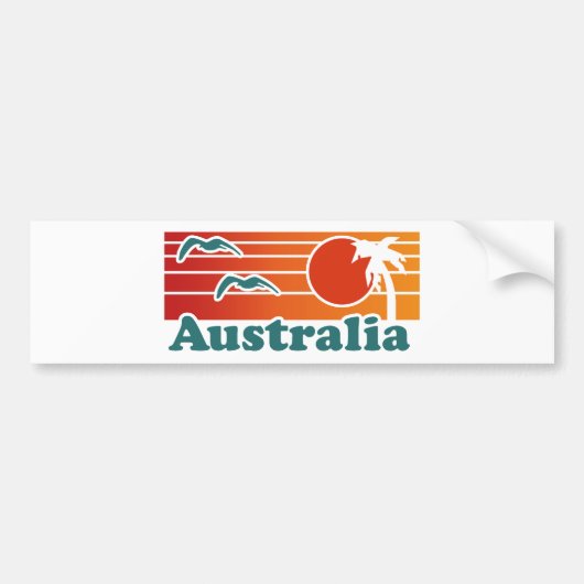 Autocollant De Voiture Australie (Devant)