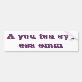 Autocollant De Voiture Autisme