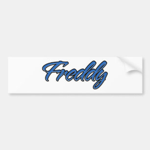 Autocollant De Voiture Autoaufkleber Autoselber bleu Freddy Name