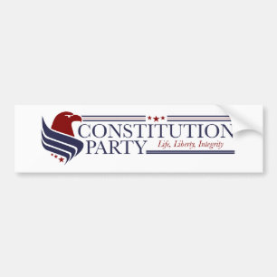 Autocollant De Voiture Autocollant, Parti de la Constitution