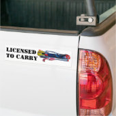 Autocollant De Voiture Autorisé à porter (Sur camion)