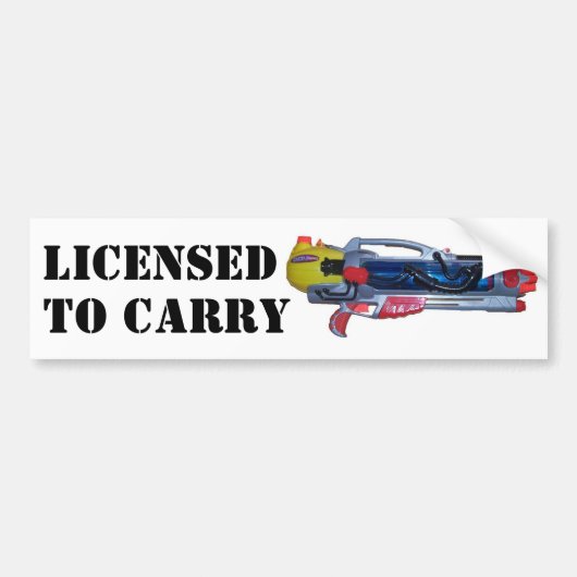 Autocollant De Voiture Autorisé à porter (Devant)