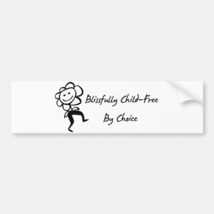 Autocollant De Voiture Avec bonheur Sans Enfant