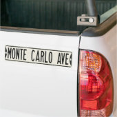 Autocollant De Voiture Avenue de Monte Carlo (Sur camion)