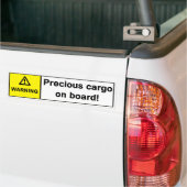 Autocollant De Voiture Avertissement : Cargaison précieuse à bord (Sur camion)