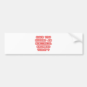 Autocollant De Voiture Avez-Vous Embrassé Une Énergie Électrique Aujourd'