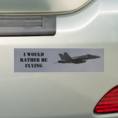 Autocollant De Voiture Avion de chasse F18 Hornet en vol (En voiture)