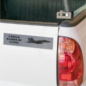 Autocollant De Voiture Avion de chasse F18 Hornet en vol (Sur camion)