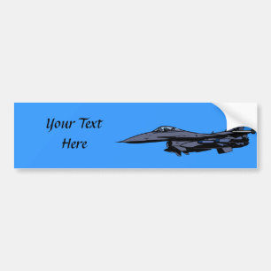 Autocollant De Voiture Avion de combat