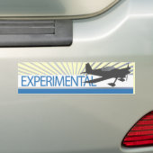 Autocollant De Voiture Avion expérimental (En voiture)