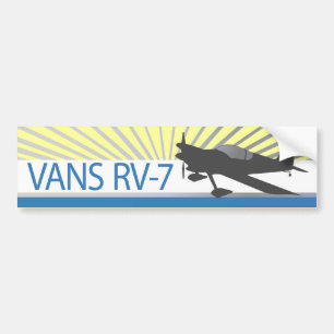 Autocollant De Voiture Avion Vans RV-7
