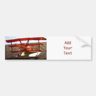 Autocollant De Voiture Avion Vintage par Shirley Taylor