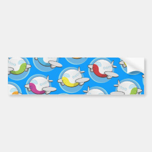 Autocollant De Voiture Avions de jouets
