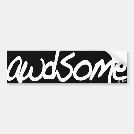 Autocollant De Voiture awdsome (Devant)